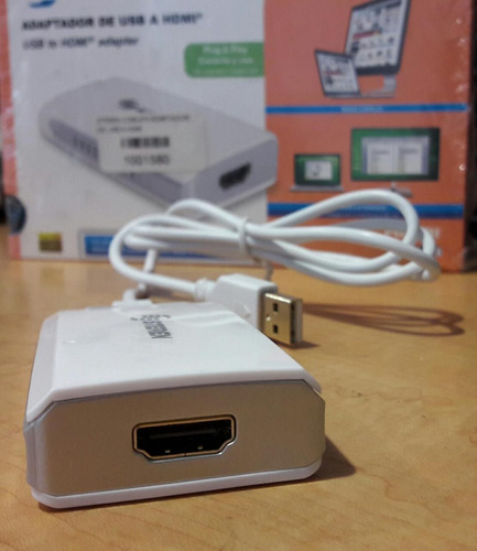 Imagen 2 de 3 de Oferta Adaptador Usb A Hdmi Steren Nuevo