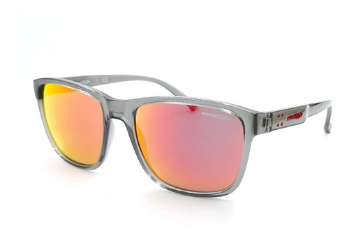 Lentes Arnette An4255 25906q Shiny Grey Solar Original Nuevo