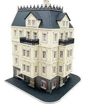 Comprar Mansion Esquina Miniature World 1\u002F87 Ho Para Armar Edificio