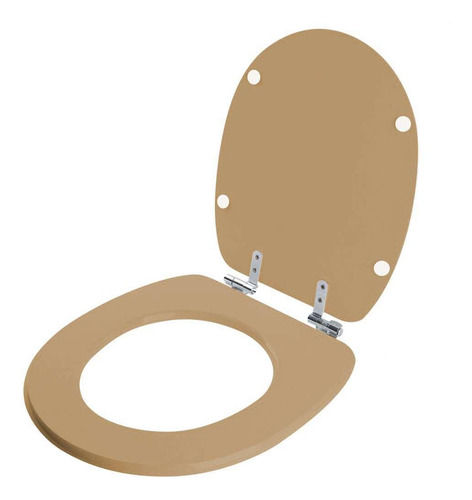 Assento Sanitário Soft Close Ascot Amendoa P/ Ideal Standard
