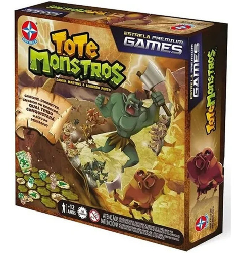 Tote Monstros - Jogo De Tabuleiro - Estrela