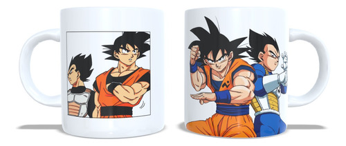 Taza Goku Y Vegeta Dragon Ball Entrega En El Centro 