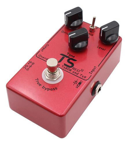Pedales De Guitarra Pedal De Sintonizador De Efecto Rojo