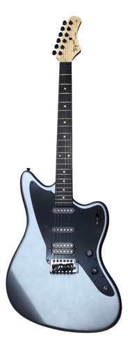 Guitarra Electrica Tagima Tipo Jazzmaster Tw-60 Plata Satin Color Metallic Deep Silver Satin Material Del Diapasón Madera Técnica Orientación De La Mano Diestro