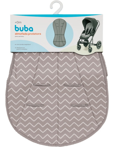 Almofada Protetora Para Carrinho De Bebe Zig Zag Buba 11766