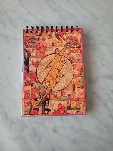 Libreta De Notas Block Apuntes Batman Flash Dc Comic