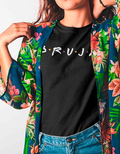 Playera De Mujer Bruja | Estampado Dtg