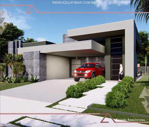 Imagem 3 de 24 de Casa Nova Shamballa Iii, Atibaia Condomínio Com Portaria, Rondas E Área De Lazer... - Ca01424 - 69743865