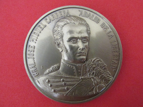 Antigua Medalla Jose.m. Carrera Bicentenario Natalicio Rara 