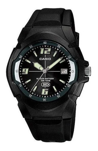 Reloj Casio Resina Ng/dr Ng/ng Unisex Original Time Square