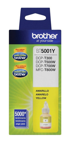 Botella De Tinta Brother Bt5001 / Bt6001 Original B/c/y/m