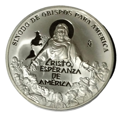 Medalla Juan Pablo Ii 1999 Iv Visita  33.6 G