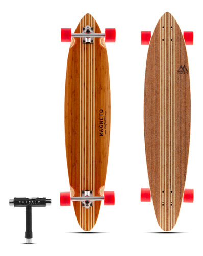 Coleccion Monopatin Bambu Nucleo Arce Duro Pintail Crucero