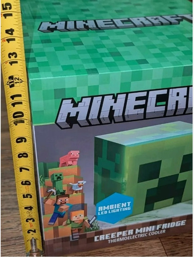 Minecraft Tnt Mini Frigo Fridge Cap 6.7lts 9 Latas