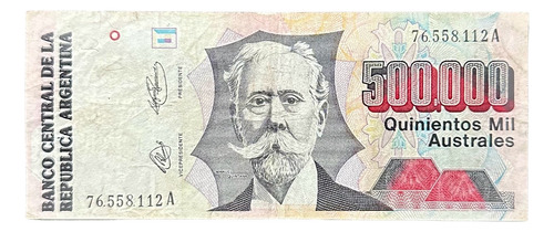 Argentina - 500.000 Austral - Año 1991 - Bot #2902 - A (Usado)
