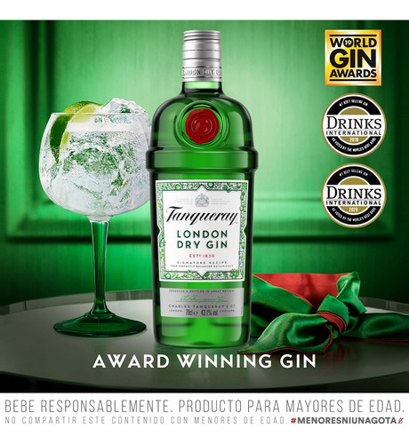 Imagen 4 de 10 de Gin Tanqueray London 700ml