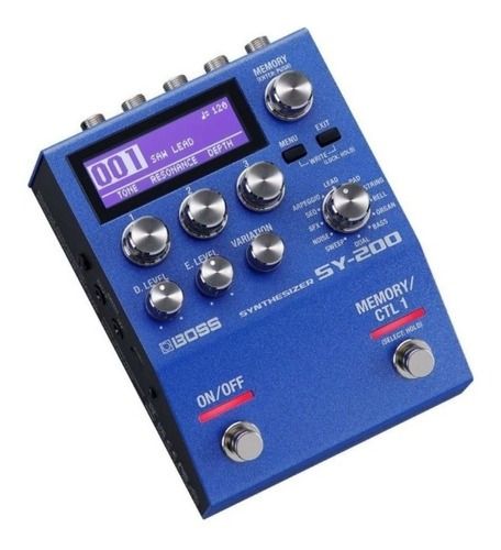 Boss Sy-200 Efectos De Sintetizador Tecnología Polifónica Av
