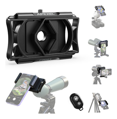 Adaptador De Soporte Para Teléfono, Adaptador Digiscoping Pa