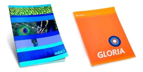 Pack X 10 Cuadernos Gloria De 24 Hojas Rayadas Tapa Flexible