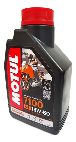 Aceite Motul 7100 15w50 4t Sintetico Motos