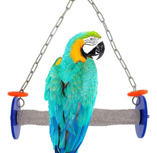 Bird Swing Toy | Unbreakable Cage Safe Parrot Toy,supplying