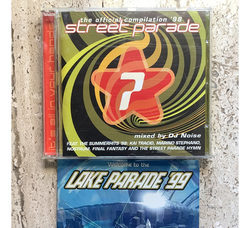 Dj Noise - Street Parade 98 - Ghostrider - Splash Lake 2x Cd