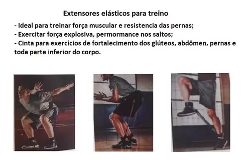 Cinta Levanta Bumbum Elastico Exercicios Gluteos Pernas Fit