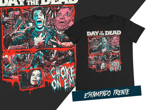 Camiseta Terror Clasico Day Of The Dead George Romero C4