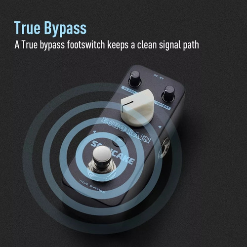 Imagem 4 de 7 de Pedal Digital Delay Echo Rain Sonicake Timbre Do Analog Boss
