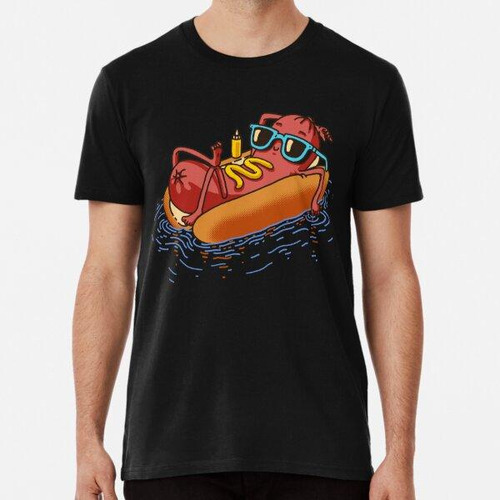 Remera Hot Dog Summer Vacation Swimming Pool Algodon Premium