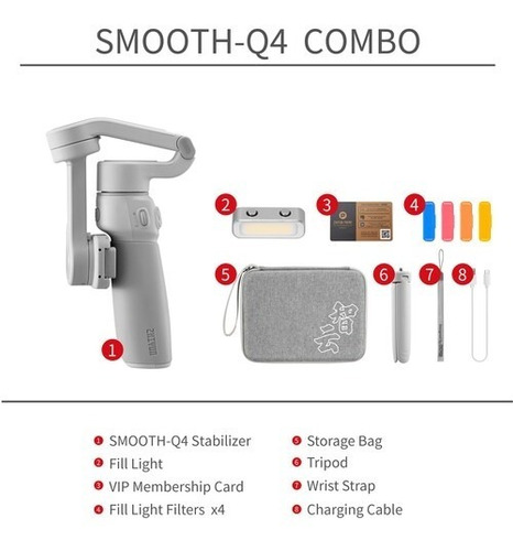 Estabilizador Zhiyun Smooth Q4 Combo