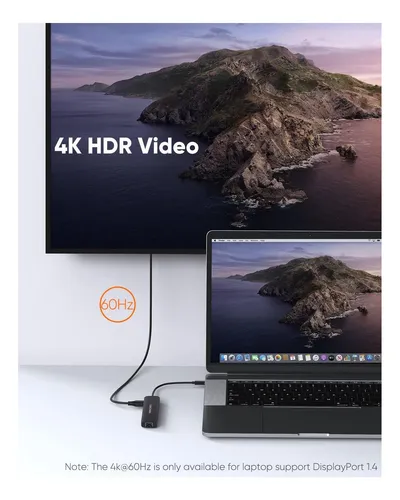 Hub Usb C Con Ethernet, Cablecreation 7 En 1 Hdmi Usb C Con 7 En 1 Negro.
