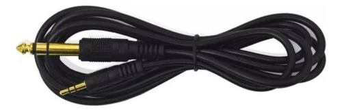 Cable Audio Jack Plug Macho 6.3mm A Macho 3.5mm