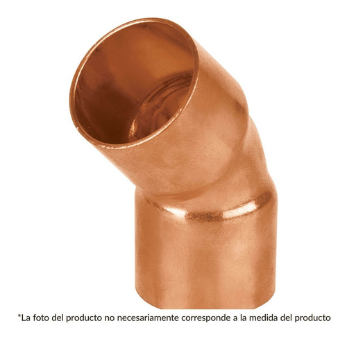 Codo De Cobre 45º 1'' Basic Foset 47636