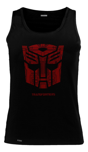 Camiseta Esqueleto Transformers Mascara Roja Hombre Sbo 