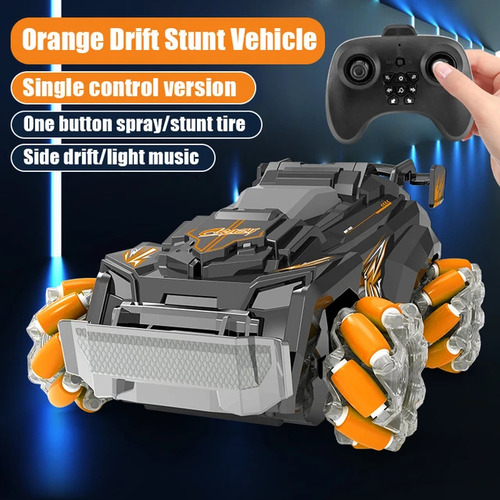 Carro A Control Con Cámara Wifi Bota Humo Y Luces