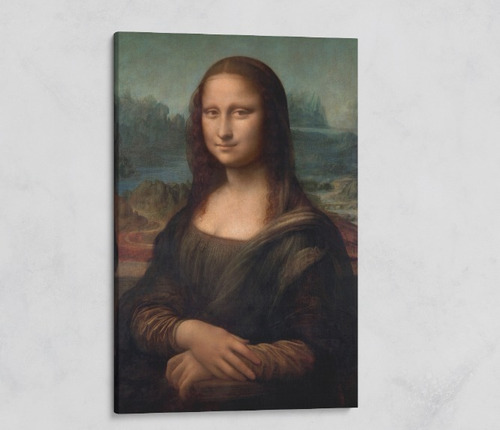 La Mona Lisa De Da Vinci En Canvas 100x70 