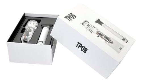 Tpob White Slime 2 Clipper Trimmer Set Barber Hair
