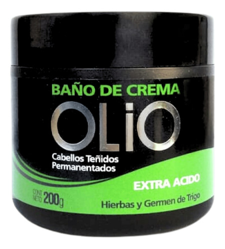 Olio Shampoo+ Acond + Baño De Crema 200g+ Crema D/p Extra Ac