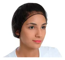 Comprar Cofia Red Malla Cabello Tipo Tul 100 Piezas Negra