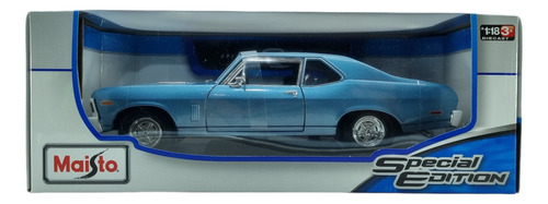 1970 Chevrolet Nova Ss Coupe Esc. 1:18 Maisto