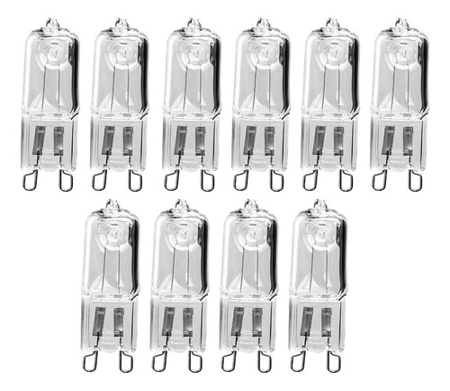 Q 10 Bombillas Halógenas De 60 W, Bombilla G9, Hornos De