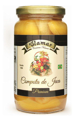 Compota De Jaca Clamar Com 375g E 100% Natural Exclusivo