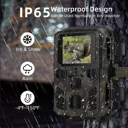 Hunting Trail Camera 24mp 1080p Outdoor Wildlife Cameras Sur