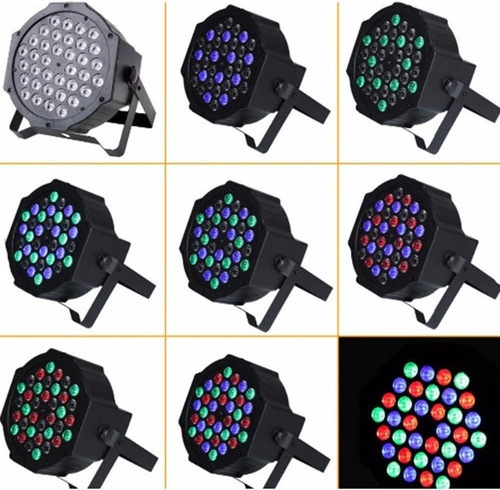 Luz Led Audioritmica 36 Led Estroboscópica Discoteca