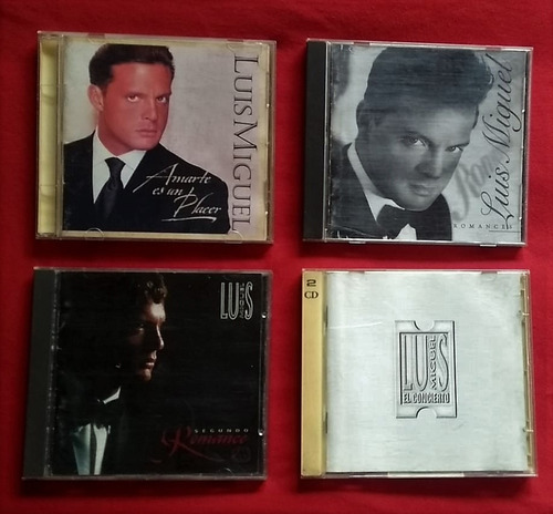 Lote 4 Cds Luis Miguel Usados (ver Descr)