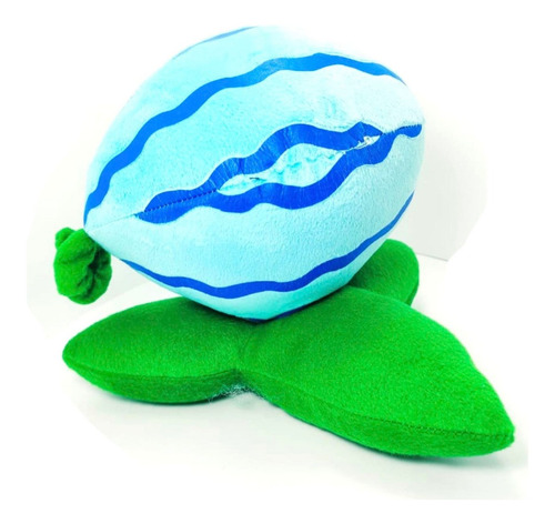 Imagen 3 de 3 de Peluche Plantas Zombies Melonpulta Sandia Azul Frio Envío
