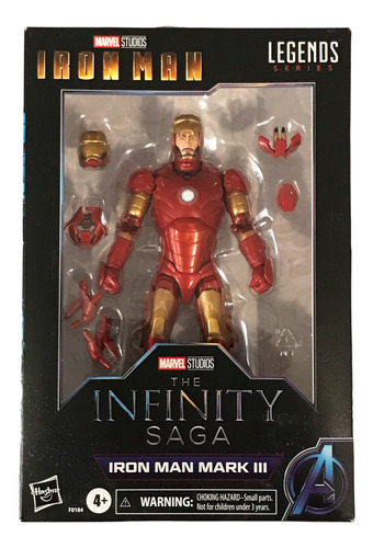 Iron Man Mark 3 Marvel Legends Infinity Saga Tony Stark 6pul