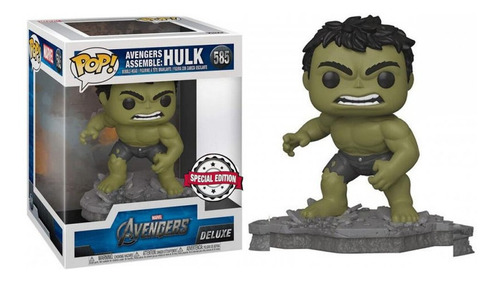 Imagen 1 de 1 de Pop Deluxe: Avengers - Hulk (assemble) #585