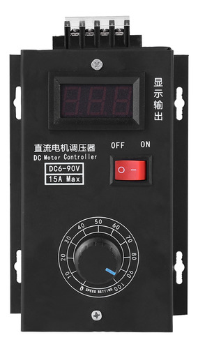 Controlador De Motor Universal 6v - 90v Pwm Dc Control Plc